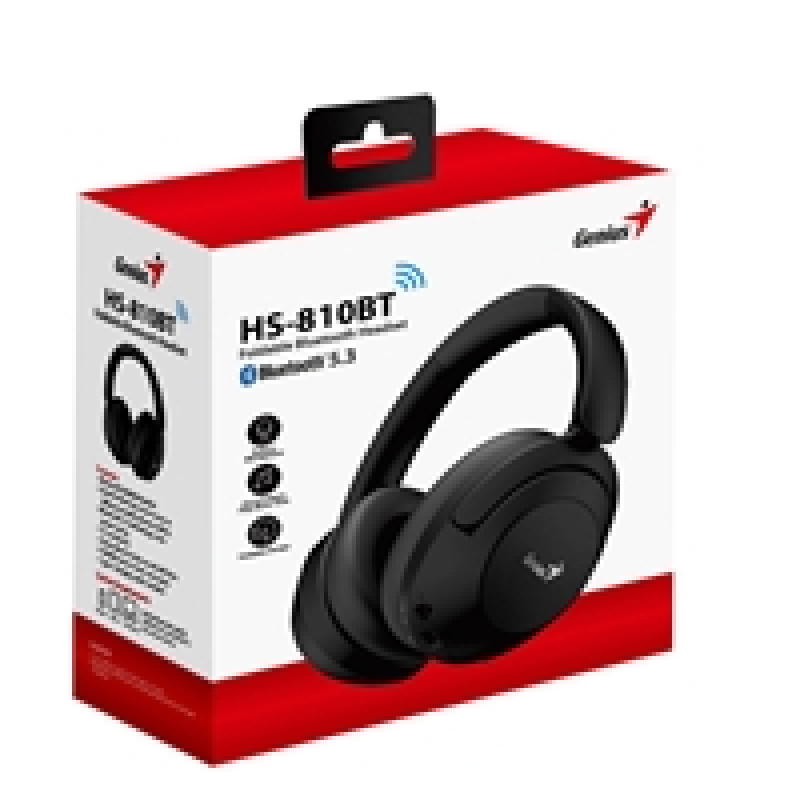 Genius HS-810BT Bluetooth 5.3 Over-Ear Headphones - Image 4