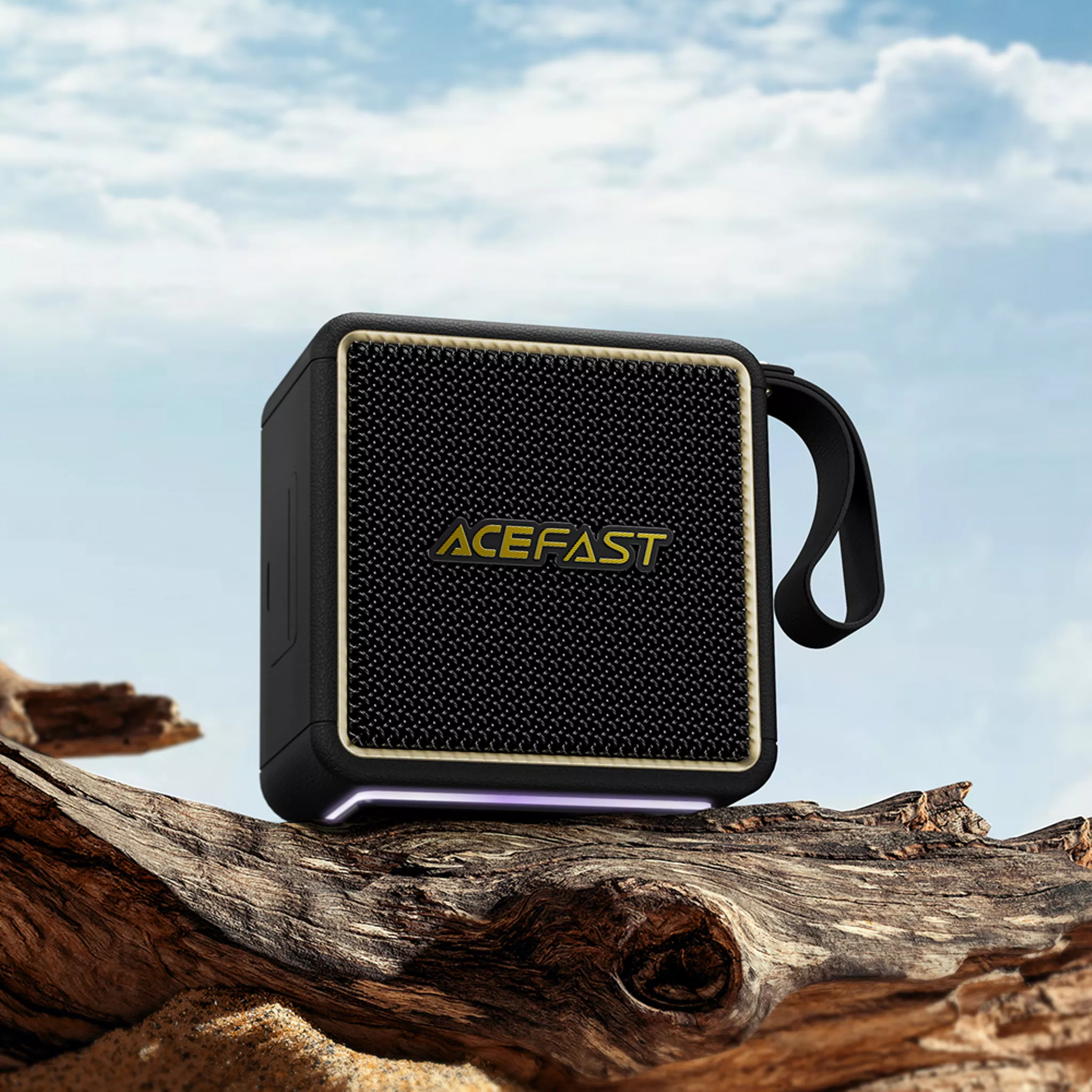 Acefast 46W IPX6 Bluetooth Speaker - Black - Image 6