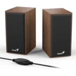Genius SP-HF180 6W USB Wooden Stereo Speakers