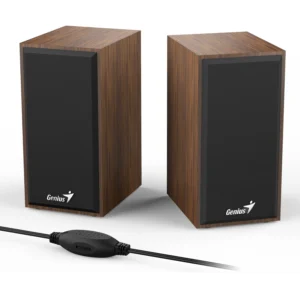Genius SP-HF180 6W USB Wooden Stereo Speakers