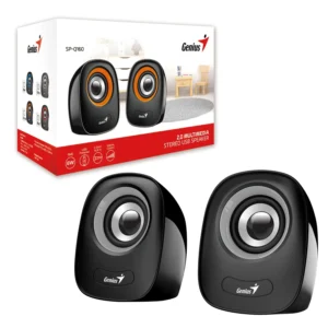 Genius SP-Q160 Stereo Wired Desktop Speakers Grey