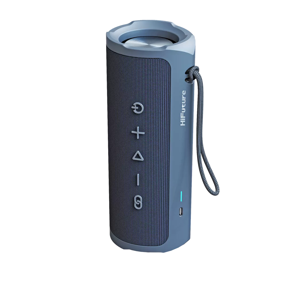 HiFuture Ripple 30W Bluetooth Speaker - Blue - Image 5