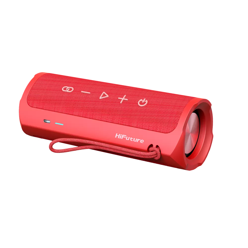 HiFuture Ripple 30W Bluetooth Speaker - Red - Image 3