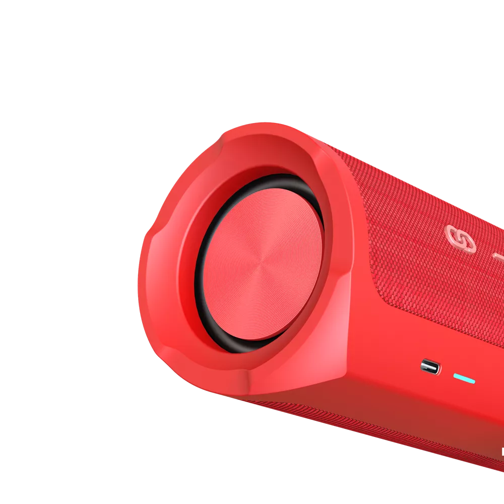 HiFuture Ripple 30W Bluetooth Speaker - Red - Image 4
