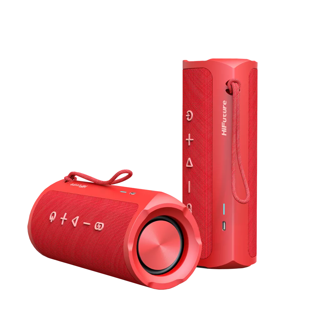 HiFuture Ripple 30W Bluetooth Speaker - Red